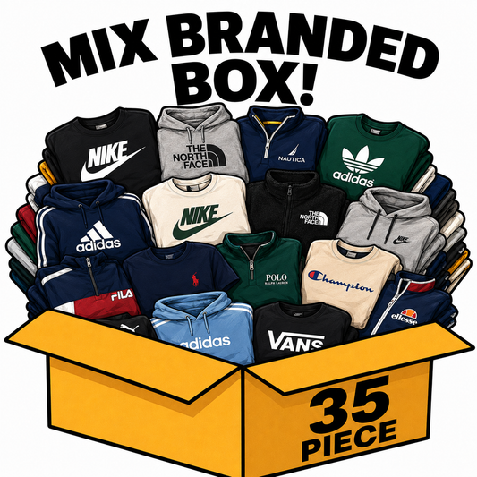 Mix Branded Clothing Box | 35 Piece Wholesale Bundle